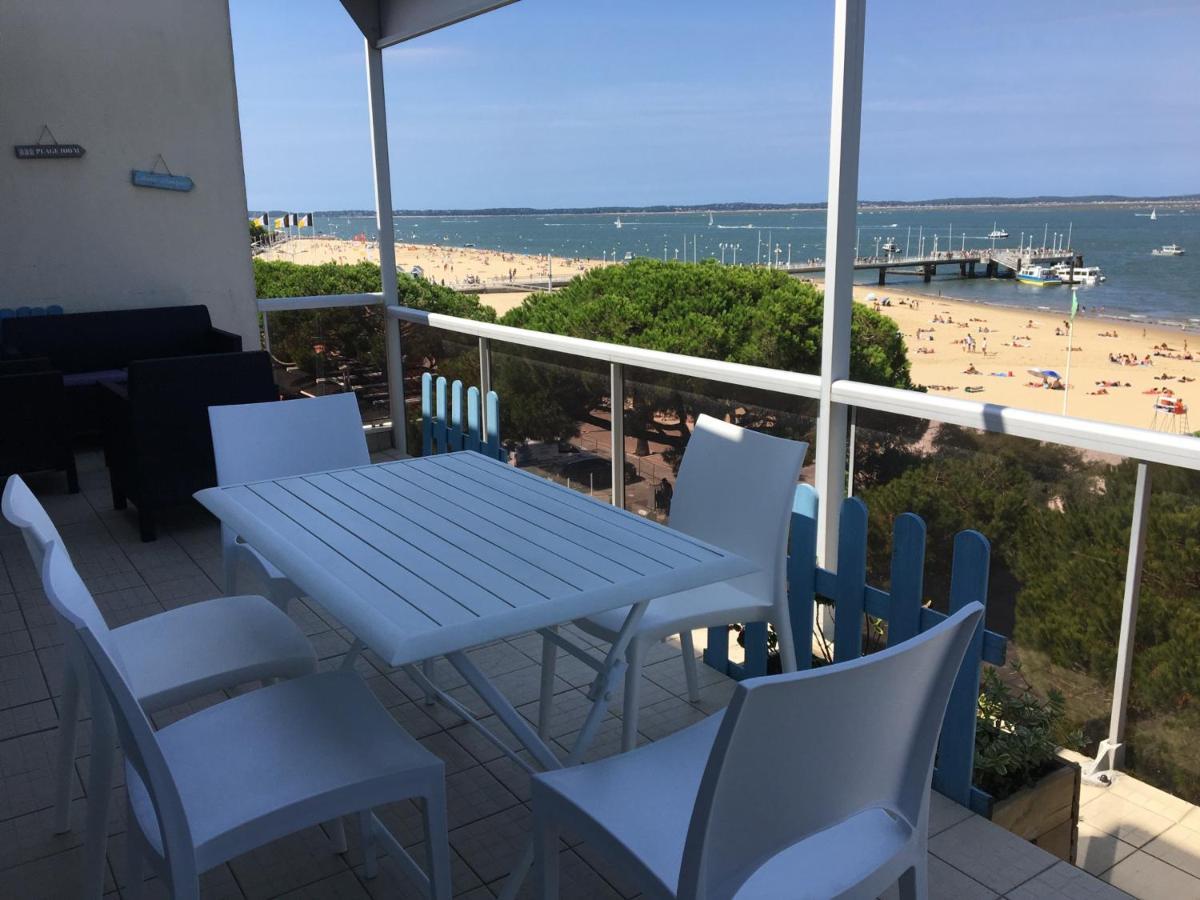 Appartement T3 Au Centre D'Arcachon Avec Vue Mer, Terrasse Et Parking Securise - Fr-1-374-74 Luaran gambar